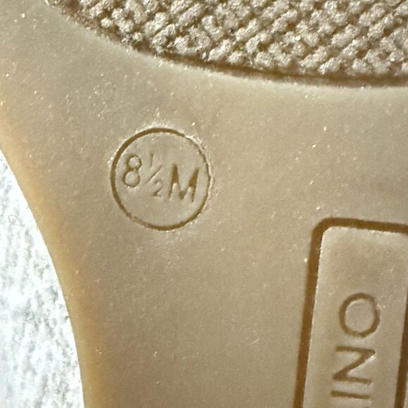 Bandolino Women's Meonna Square Toe Bow Detail Loafers Ivory Size 8.5 - Picture 8 of 12